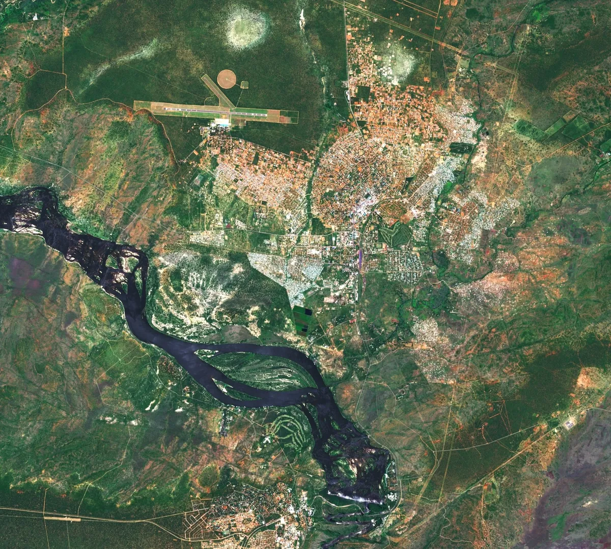 Livingstone Island and Angel's Pool